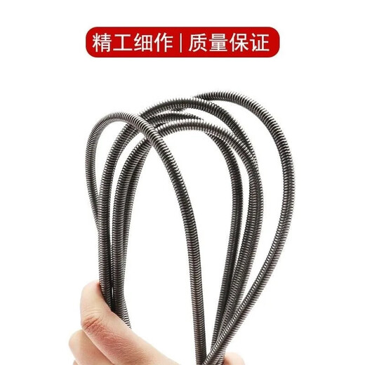 Robot automatic welding wire feed tube inner tube submerged arc welding wire feed tube bare spring inner spring thickened and lengthened steel wire spring tube Prince please place an order 3 meters wire spring outer diameter 5mm * inner diameter 2.5mm