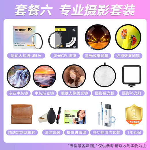 Canon RF-S14-30mm F4-6.3 IS STM PZ disassembled lens, electric zoom lens, lightweight lens suitable for r50r10r7r8 RF-S14-30 F4-6.3 IS STM black, protection package 2, Nice custom UV~photography polarizer