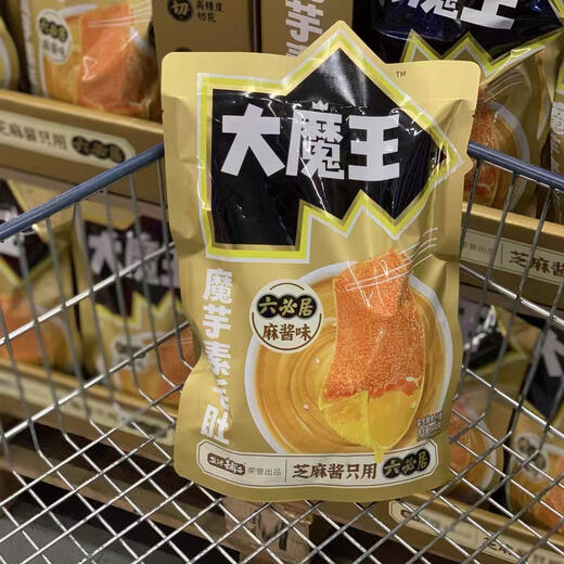 盐津铺子大魔王魔芋素毛肚芝麻酱味688g【临期清仓】