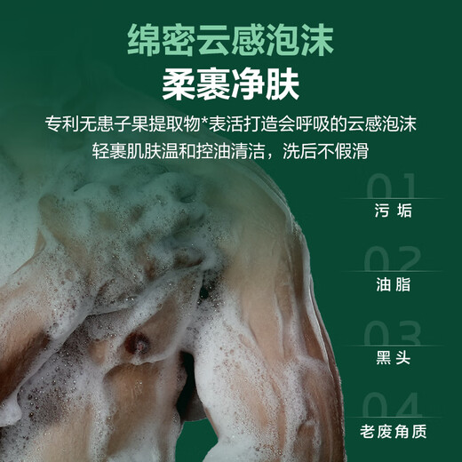 No. 1 Member Store Men's Shower Gel Oil Control Fragrance Refreshing Long-Lasting Fragrance 500ml