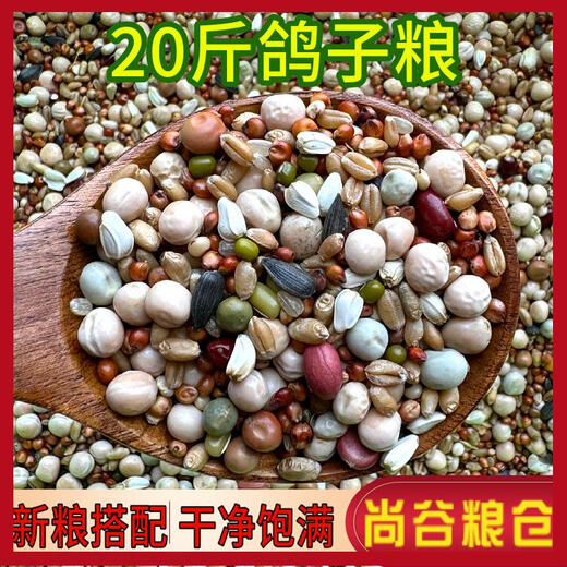Pigeon food without corn pigeon food young pigeons old pigeons ornamental pigeons pigeons carrier pigeons remove fine pigeon feed 1020 Jin [Jin equals 0.5 kg] 5009ml10 Jin [Jin equals 0.5 kg] Four kinds of corn