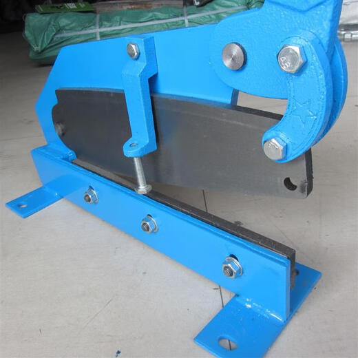 New manual shearing machine iron sheet shear stainless steel metal plate guillotine copper iron aluminum galvanized plate license plate cutting machine shear 350MM upper and lower double-sided blades