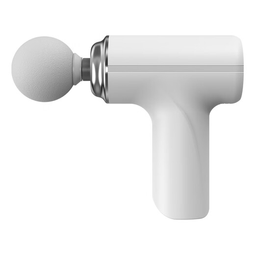 SOBOM fascia gun massager professional-grade mini mini portable home muscle relaxation Spring Festival annual meeting New Year's birthday gift for boys and girls husbands and elders team building white 6-speed 4 massage head color box