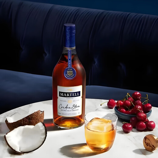 Martell XO Blue Belt Mingshi NCF Cognac Wine 700ml 1000ml Good choice for gifts Martell Blue Belt XO Grade 1000mL 2 bottles Gift box