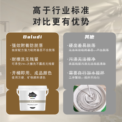 Oluxun Customized Lyme Rock Paint Liquid Stone Loulan Wall Sand Brush Wall Paint Indoor and Exterior Wall Texture Paint Wall Paint No. 9905 20kg-10 square meters/barrel ready to use