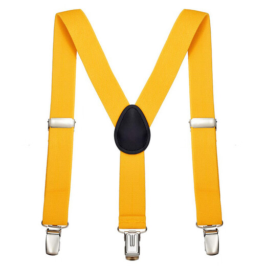Woodpecker Stage Performance Children's Suspenders Suspender Clips for Boys and Girls Student Suspenders Suspenders Elastic Black