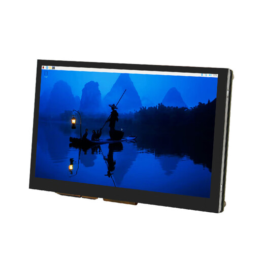 Chuanglebo Raspberry Pi 5 dsi display 4b display screen HDMI LCD screen IPS Maker Education 7-inch DSI touch screen (TN screen)