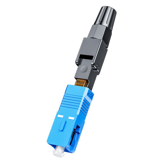 Sai Fiber fiber optic cold joint SC/UPC carrier-grade cold joint pre-embedded leather cable FTTH fiber optic home quick connector 10 pieces