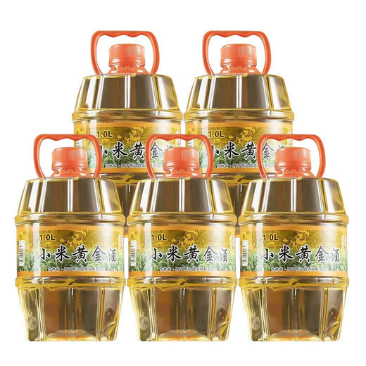 Ration alcohol selection: millet wine, Northeast golden wine, grain wine, pure grain barrel wine, 42 degrees, 1L, 5 barrels, affordable