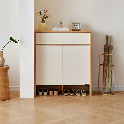 Quanyou Home Modern Simple Shoe Cabinet Entry Cabinet Home Multi-layer Shoe Storage Storage Cabinet Integrated Wall-Based