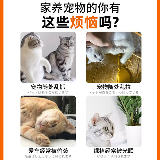 Cat repellent artifact, anti-peeing spray, orange scent, prevents cats from driving away citrus nasty water in restricted areas 2926