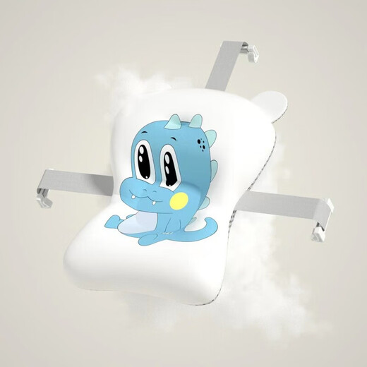 Special bathtub for pet puppies, lying pad, suspension pad, anti-choking Bichon Teddy bathtub, folding small dog, dinosaur bath mat