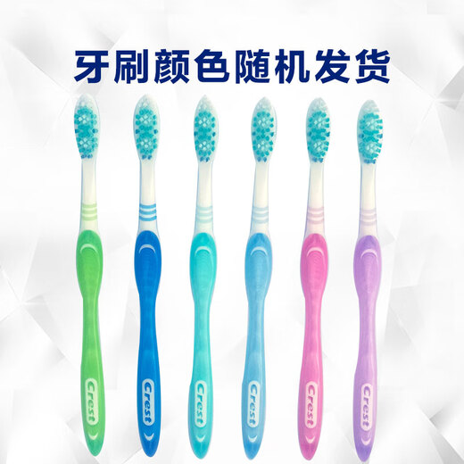 Crest Elastic Gum Guard Adult Soft-Bristled Toothbrush for Deep Cleaning 4 Pack New and Old Packaging Colors Shipped Randomly