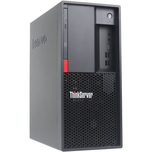 Lenovo multi-core ThinkServer TS90X small 4U tower server host Xeon E-2386G six-core 3.5-5.1GHz 32G memory丨2 2T hard drive丨RAID1