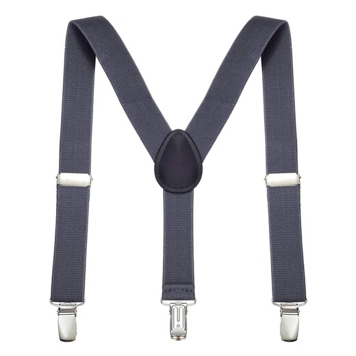 Woodpecker Stage Performance Children's Suspenders Suspender Clips for Boys and Girls Student Suspenders Suspenders Elastic Black