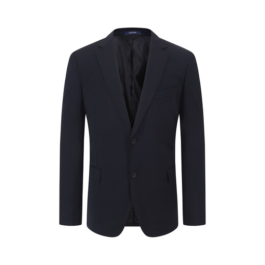 Youngor Men's Suit Autumn and Winter 050 Business Fashion Wool Formal Suit Navy Blue Top 175B175/96A