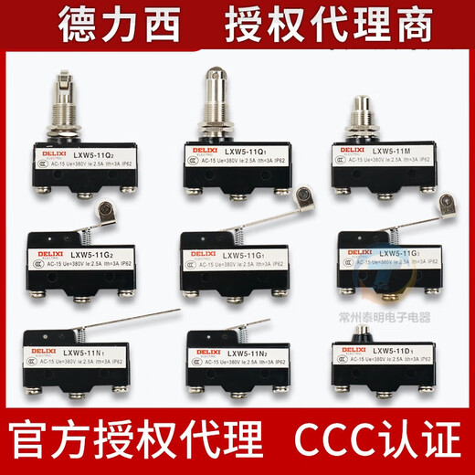 Delixi micro switch LXW5-11G2 limit switch travel switch 11N1 N2 11M 1 LXW5-11Q1