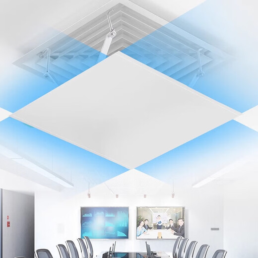 Bohuida customized central air-conditioning windshield square ceiling anti-direct blowing outlet windshield hook air-conditioning outlet wind deflector square white 35*35 basic model