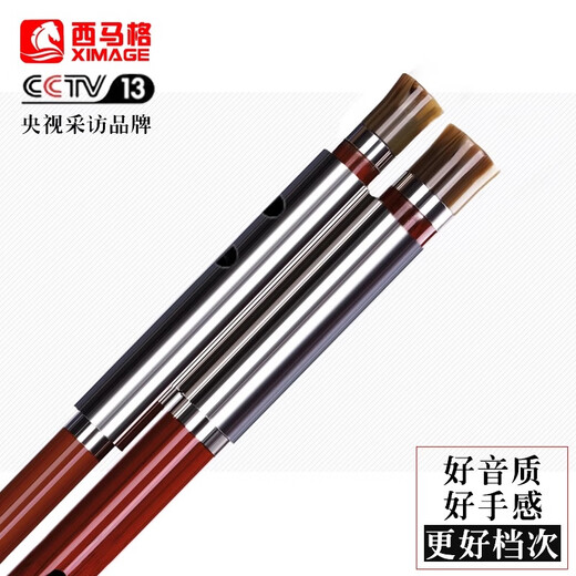 西马格红木巴乌横吹c调双管乐器旗舰店成年人降bfg调高端品牌专业演奏级 F调+降B调（皮盒）