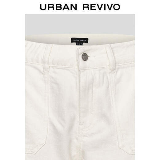 UR2025 new autumn women's fashionable simple versatile solid color casual shorts UWM850203