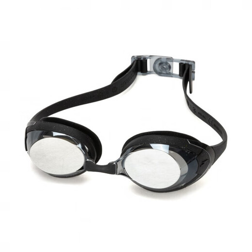 Speedo anti-fog and waterproof high-definition swimming goggles for competition training swimming, same style for men and women, black gray black/metallic gray