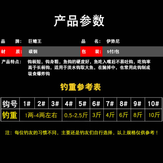 Dalima sub-line double hook set with barbed fishhook, finished product, tied and anti-tangle fishing hook, genuine crucian carp fishing hook, Dalima Iseni No. 5