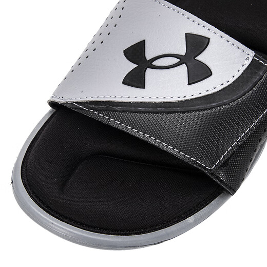 UNDER ARMOUR Men's and Women's Slippers 25 Autumn New Sports Shoes Breathable Casual Sandals Cushioning Soft Bottom Outdoor Beach Shoes Double-layer 4D Foam Insoles Take One Size Larger 41
