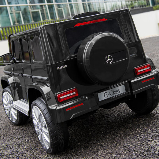 BeRica Mercedes-Benz children's electric car four-wheel drive car for men and women with remote control toy car that can sit in a baby stroller red four-wheel drive