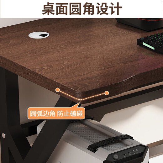 Quanpinwu solid wood computer desk desktop desk long table simple desk student home bedroom e-sports table workbench