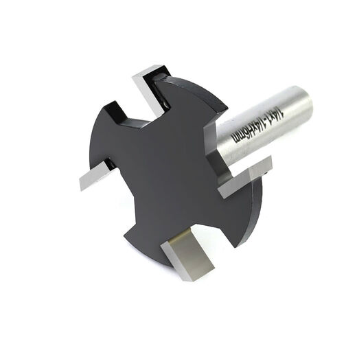 
Lejiang metric four-tooth T-shaped knife woodworking edge trimming machine slot milling cutter engraving machine slot G-type handle groove tool 12806mm6T