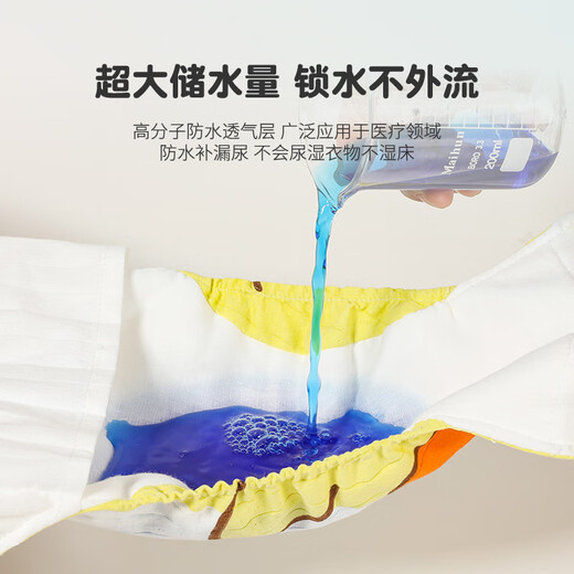 Xiong Zhecha gauze diapers newborn baby diapers pure cotton washable diapers pure cotton baby meson children's urine ring pink dolphin + elephant 2 pack 90 (recommended 12-22 Jin Jin equals 0.5 kg)