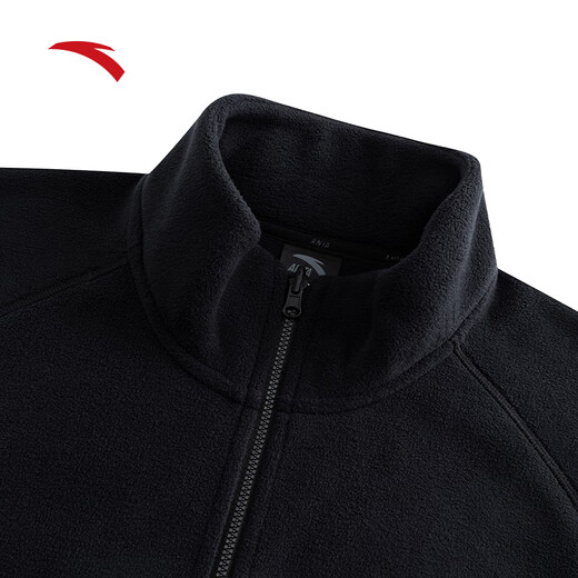 Anta Brother Z's same style fire shell fleece jacket丨Earth Shell 3.0 winter men's lining polar fleece stand-up collar jacket