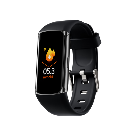 Dido sans évaluation sensorielle de la pression artérielle et de la glycémie montre que le mètre de glucose de l'âge moyen et des personnes âgées surveille l'oxygène sanguin et la température corporelle Sleep Men and Women Exercice Smart Watch-XFQ