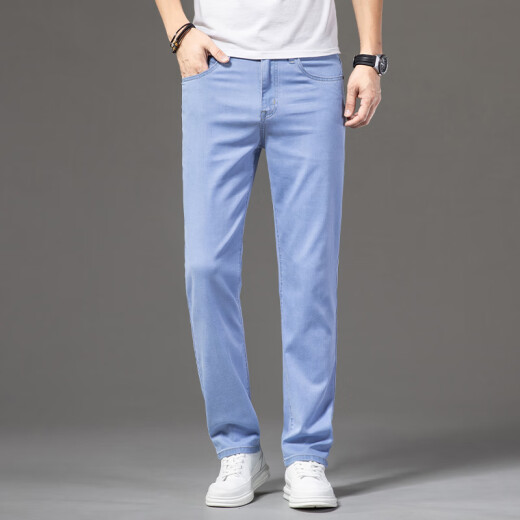 Jeep Spirit Jeep Jeep Summer Jeans para hombres Pantalones de hombres de hombres sueltos de hombres