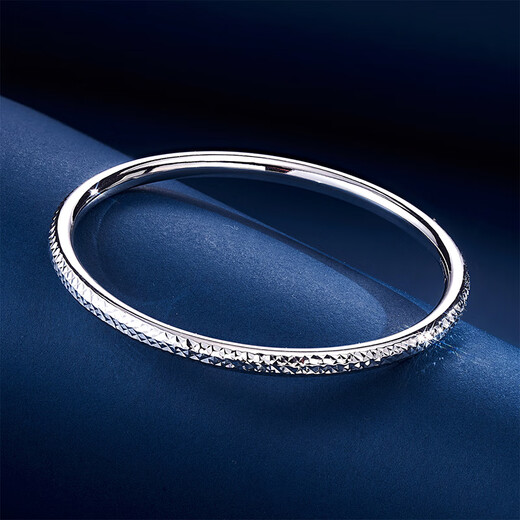 Meluxe PT950 platinum bracelet, platinum bracelet, sparkling car flower bracelet, birthday gift for girlfriend, wife, about 10.84g-54mm