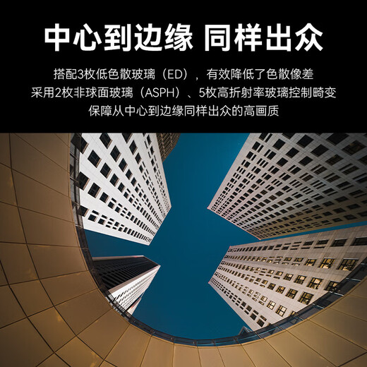 Seven Craftsmen 15mm f4.0 ultra wide-angle full-frame lens, mirrorless camera mount, manual focus, black, Canon RF mount