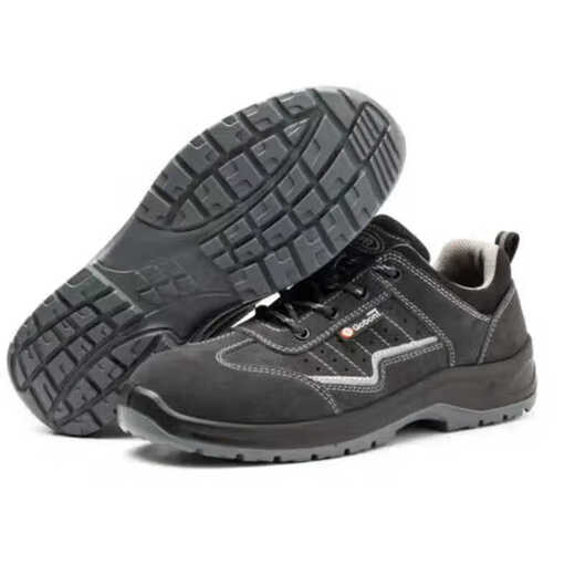 
Gubant 6624 summer breathable labor protection shoes anti-smashing and anti-puncture cowhide leather resistant acid and alkali anti-slip steel head work shoes 6624 cowhide hair breathable 35