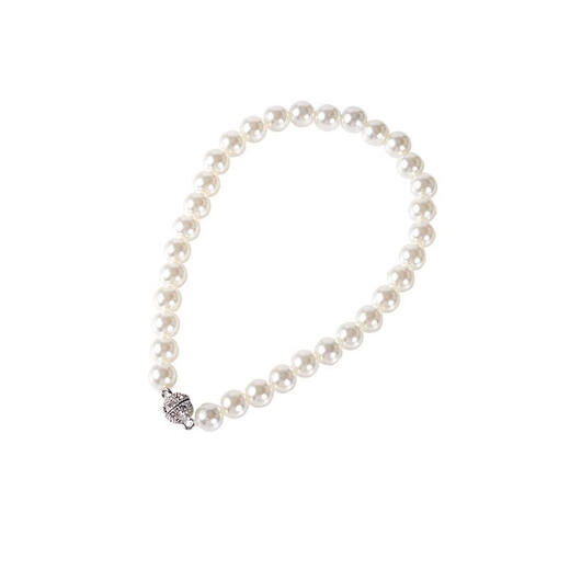 Ren Juyi Pearl Curtain Straps Pair Light Luxurious High-end Simple Magnetic Curtain Buckle Binding Decoration Gathering Belt Gauze Curtain Strong Magnetic Suction Increased Pearl Curtain Buckle Binding