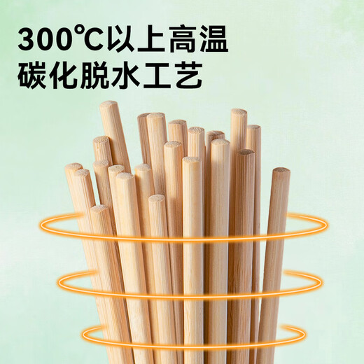 Made in Tokyo, disposable chopsticks, food-grade carbonized bamboo chopsticks, individually packaged household barbecue and camping chopsticks 110 pairs