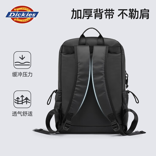 Dickies Backpack Computer Bag Men's and Women's 15.6-inch Business Backpack Commuting Travel Bag Notebook School Bag 2025