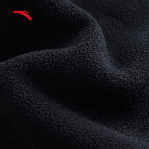 ANTA fire shell polar fleece double-sided fleece trousers men's winter loose velvet thickened leg warmer trousers