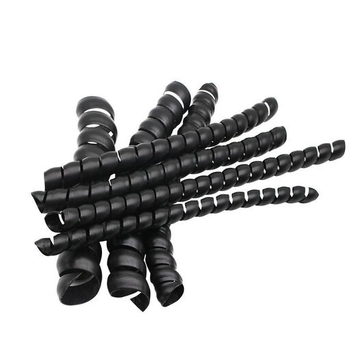 Thread protective sleeve high pressure hose hydraulic oil pipe car wash water pipe refueling pipe air conditioning wire nylon protective nylon spiral 20 meters (wear-resistant and thickened version) protective sleeve inner diameter 12 mm