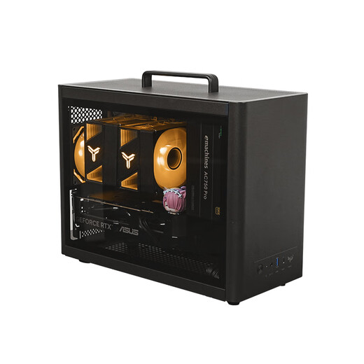 ASUS I5 14600KF/RTX5070/RTX5060TI/5050/13400F mini ITX desktop assembly computer host e-sports game design rendering live broadcast DIY complete machine with one丨12400F丨RTX3050