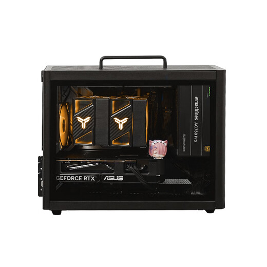 ASUS I5 14600KF/RTX5070/RTX5060TI/5050/13400F mini ITX desktop assembly computer host e-sports game design rendering live broadcast DIY complete machine with one丨12400F丨RTX3050