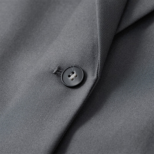 Chandubila Gaozhi Commuting Suit Gray Small Commuting Suit Collar Short Jacket & High Temperature Pleated A-Line Skirt Sand Gray XL 120-130Jin Jin equals 0.5kg Recommended choice