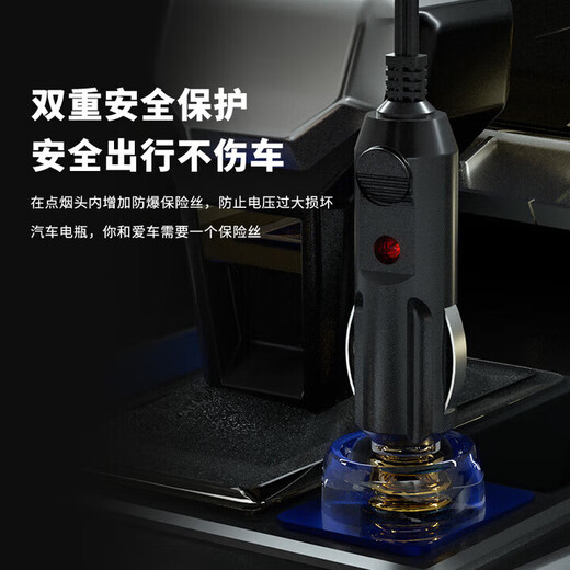 Car air pump car tire electric air pump bicycle pump portable wired inflatable treasure wired 3 meters high power inflating