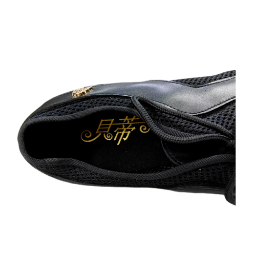 Betty Dance Shoes AM-2 Unisex Latin Dance Modern Dance Shoes National Standard Dance Shoes Heel Height 2cm Soft Sole Indoor Imported Patent Leather 2cm Heel 1 Size Too Small Indoor Sole 39