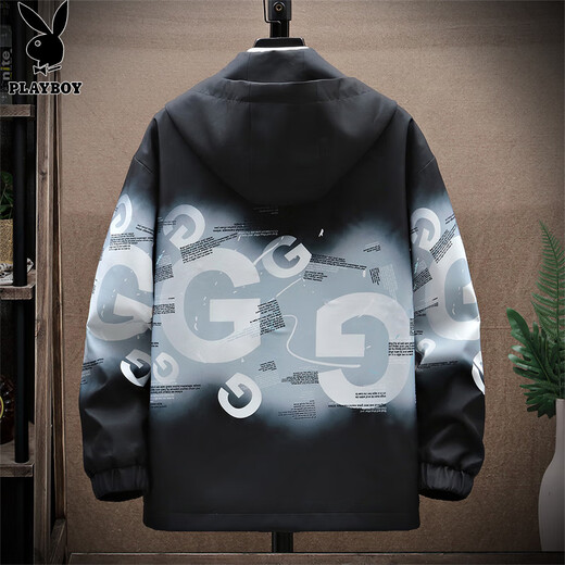 Playboy (PLAYBOY) jacket men's assault jacket men's clothing autumn and winter high-end casual handsome workwear trendy men's clothing