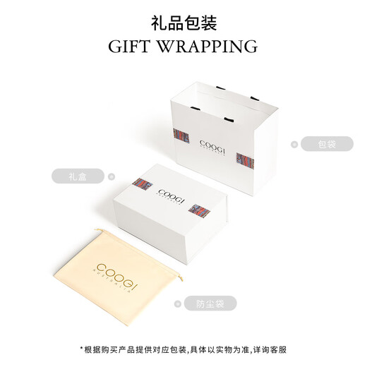 COOGI bag for women, the same style as Chen Qiaoen, light luxury brand women's tote bag for women on Christmas and New Year's Day, gift to girlfriend and wife