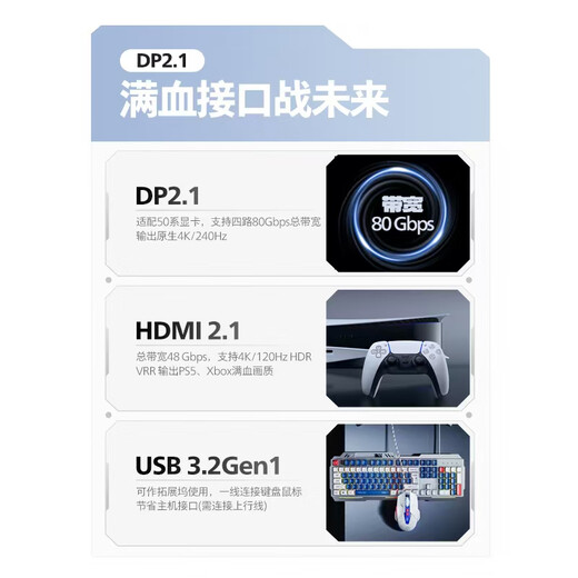 Philips EVNIA Yiwei 27-inch 4K240Hz hardware eye protection QD-OLED color accuracy 1 full blood DP2.1 light effect audio national supplement e-sports monitor 27M2N8800